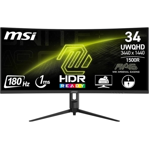 Monitor LED Curbat MSI MAG 342CQR E2, 34 inch, 3440 x 1440 pixeli, 1 ms, Black