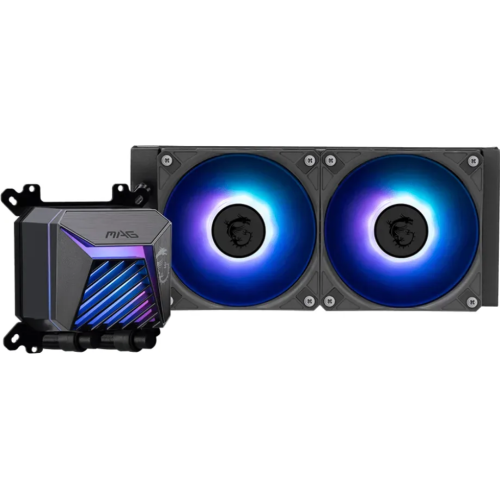 Cooler procesor MSI MAG CORELIQUID A15 240, ARGB LED, 2 x 120 mm, Black