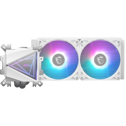 Cooler Procesor MSI MAG CoreLiquid I240 White, ARGB LED, 240mm, White