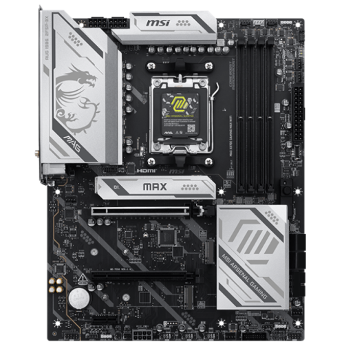 Placa de baza MSI MAG X870E GAMING MAX WIFI, AMD X870E, Socket AM5, ATX