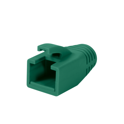 Manson mufa Logilink MP0035, RJ-45, Cat6, 8 mm, Green, 50 bucati