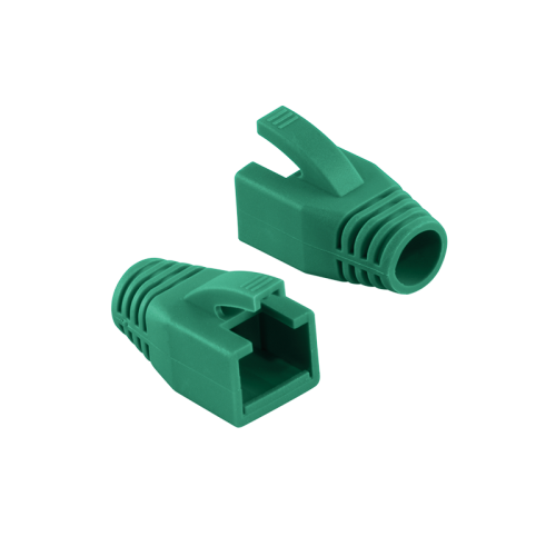 Manson mufa Logilink MP0035, RJ-45, Cat6, 8 mm, Green, 50 bucati