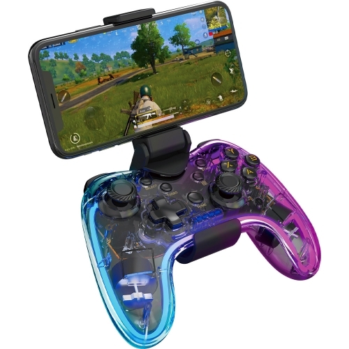 Game Pad Marvo GT-88, RGB LED, Blutooth, Clear