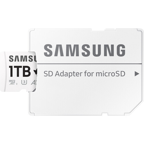 Memory Card microSDXC Samsung PRO Plus Sonic the Hedgehog 1 TB, Class 10, UHS-I U3, V30, A2 + Adaptor SD