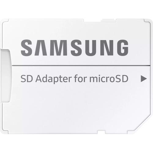Memory Card microSDXC Samsung PRO Plus MB-MD512SA/EU 512GB, Class 10, UHS-I U3, V30, A2 + Adaptor SD
