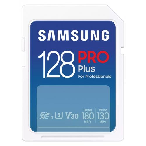 Memory Card SDXC Samsung PRO Plus MB-SD128S/EU 128GB, Class 10, UHS-I U3, V30