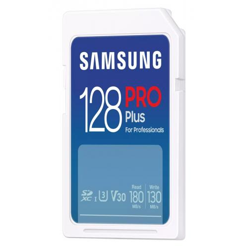 Memory Card SDXC Samsung PRO Plus MB-SD128S/EU 128GB, Class 10, UHS-I U3, V30