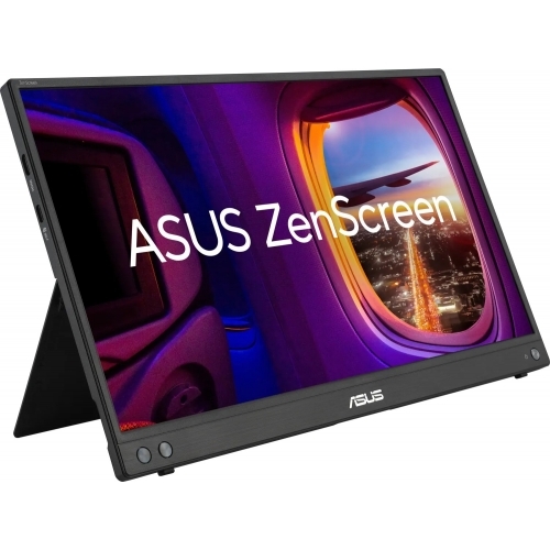 Monitor LED Portabil ASUS ZenScreen MB16AHV, 15.6inch, 1920x1080, 5ms GTG, Dark Grey