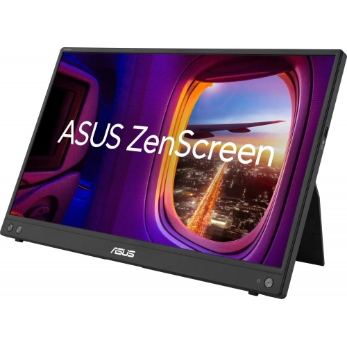 Monitor LED Portabil ASUS ZenScreen MB16AHV, 15.6inch, 1920x1080, 5ms GTG, Dark Grey