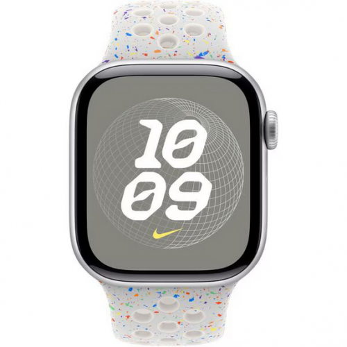 Curea SmartWatch Apple MC1V4ZM/A, 40mm, Sport Pure Platinum Nike/S-M