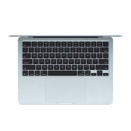 Laptop Apple MacBook Air 13 with Liquid Retina (2025), Apple M4 Deca Core, 13.6 inch, RAM 16GB, SSD 512GB, Apple M4 10-core Graphics, RO KB, macOS Sequoia, Sky Blue