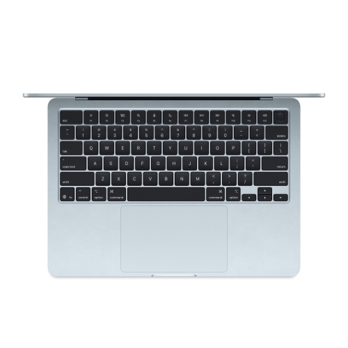 Laptop Apple MacBook Air 13 with Liquid Retina (2025), Apple M4 Deca Core, 13.6 inch, RAM 24GB, SSD 512GB, Apple M4 10-core Graphics, INT KB, macOS Sequoia, Sky Blue