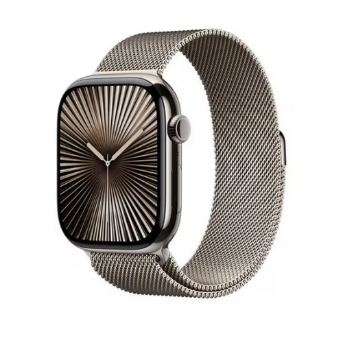 Curea SmartWatch Apple MC7J4ZM/A, 46mm, Natural Milanese Loop/S-M