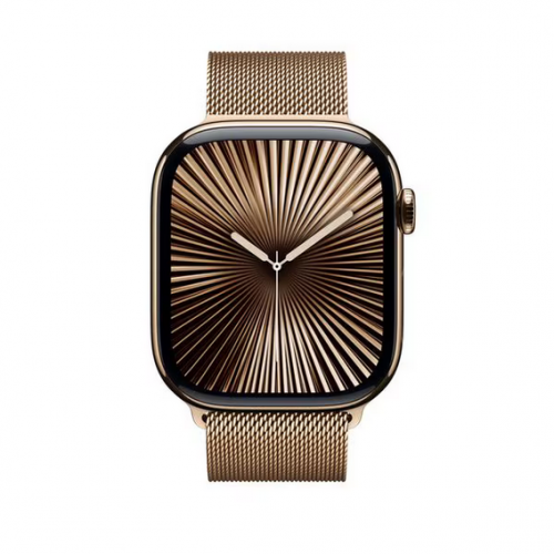 Curea SmartWatch Apple MC7K4ZM/A, 46mm, Gold Milanese Loop/S-M