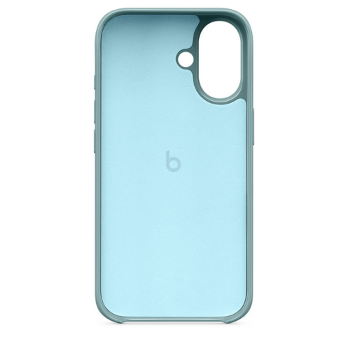 Protectie pentru spate Apple Beats Case MagSafe pentru iPhone 16, Riptide Blue