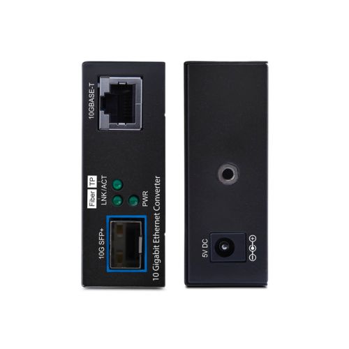 10GBE TO SFP+ MEDIA CONVERTER/