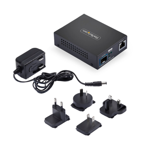 10GBE TO SFP+ MEDIA CONVERTER/