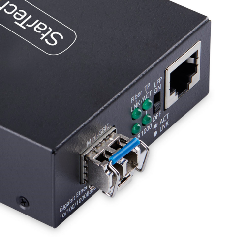 SM LC FIBER MEDIA CONVERTER/.