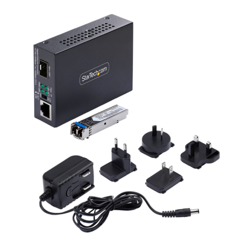 SM LC FIBER MEDIA CONVERTER/.