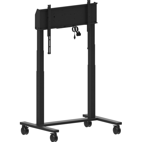 Iiyama MD-CAR2031-B1 cart - double column motorized - for flat panel - with anti-collision - black