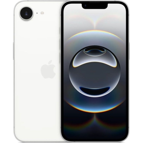 Telefon Mobil Apple iPhone 16e, Dual SIM Hybrid, 512 GB, 8 GB RAM, 5G, White