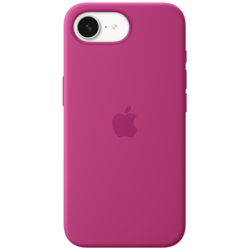 Protectie pentru spate Apple Silicon MD3W4ZM/A pentru iPhone 16e, Fuchsia