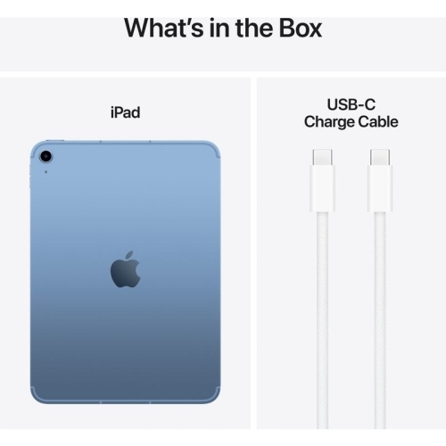 Tableta Apple iPad A16 11th (2025), Apple A16 Bionic Penta Core, 11 inch, RAM 4 GB, 512 GB, Wi-fi, Bt, 5G, iPadOS 18.3.1, Blue