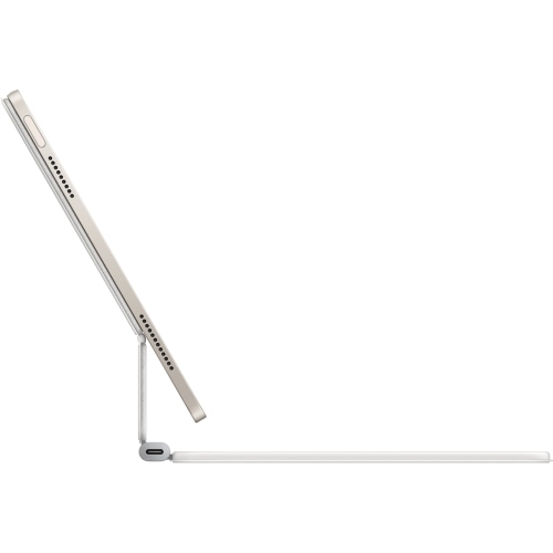 Tastatura Apple Magic pentru iPad Air M3 (2025) de 11 inch, Layout RO, White