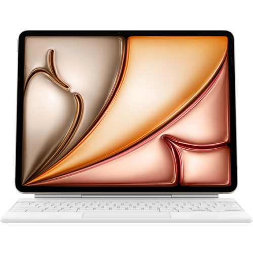 Tastatura Apple Magic Keyboard pentru iPad Air M3 (2025) de 13 inch, Layout RO, White