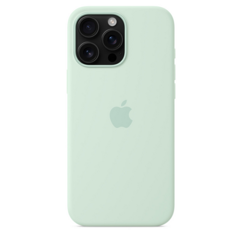 Protectie pentru spate Apple MagSafe pentru iPhone 16 Pro Max, Aquamarine