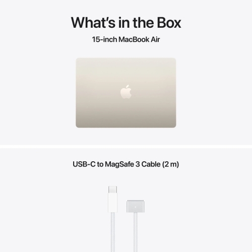 Apple MBA 15.3: STARLIGHT/M5 10C CPU/10C GPU/24GB/1TB-ROM