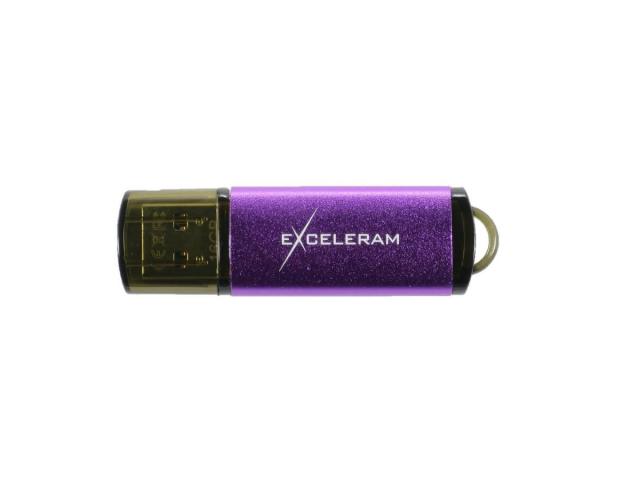 Memorie USB Exceleram 32GB, USB 2.0, Purple-Black