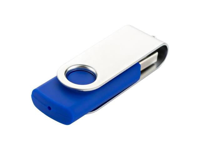 Memorie USB Exceleram P1 32GB, USB 2.0, Blue-Silver