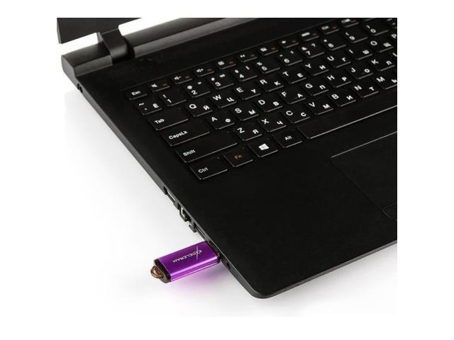 Memorie USB Exceleram A3 64GB, USB 2.0, Purple