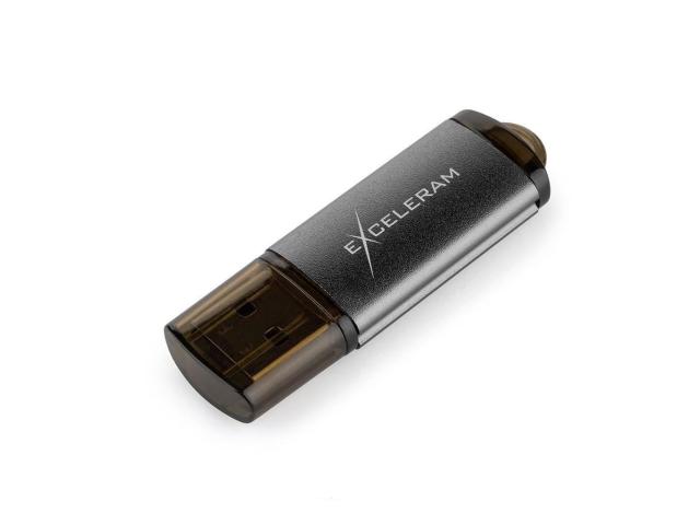 Memorie USB Exceleram A3 64GB, USB 2.0, Black