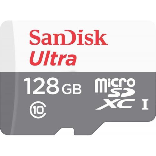Memory Card microSDXC SanDisk by WD Ultra 128GB, Class 10, UHS-I SDSQUNR-128G-GN6TA