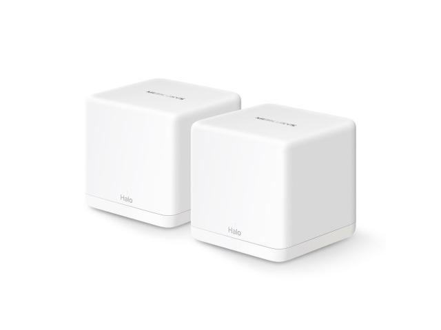 Router wireless Mercusys Halo H60X, 3 x LAN, 2 bucati