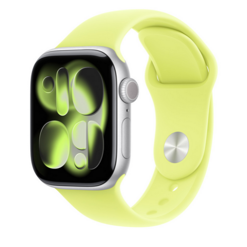 Curea SmartWatch Apple Sport Band, M/L, 42 mm, Neon Yellow
