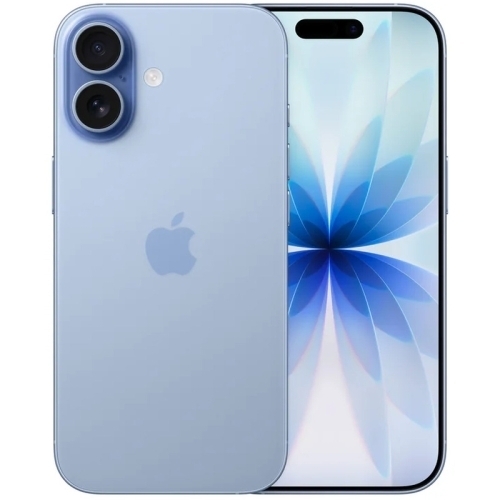 Telefon mobil Apple iPhone 17, Dual SIM, 6.3 inch, 256GB, 8GB RAM, 5G, Mist Blue