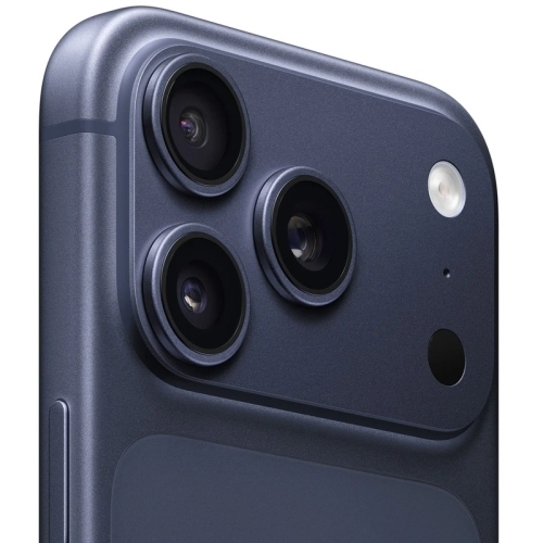Telefon mobil Apple iPhone 17 Pro, Dual SIM, 6.3 inch, 512GB, 12GB RAM, 5G, Deep Blue