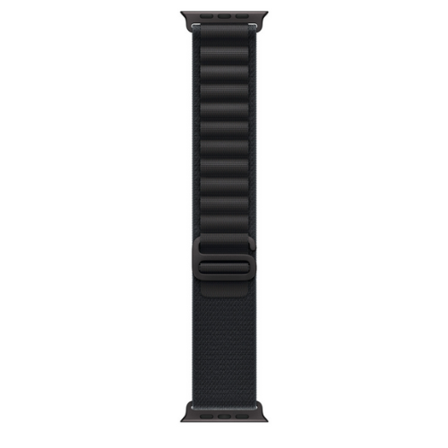Curea SmartWatch Apple Alpine Loop, Medium, 49 mm, Black - Black Titanium Finish