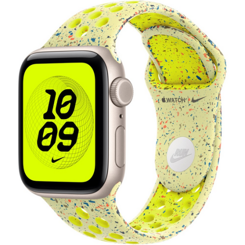 Curea SmartWatch Apple Nike Sport Band, S/M, 40 mm, Volt Splash