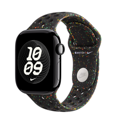 Curea SmartWatch Apple Nike Sport Band, S/M, 42 mm, Midnight Black