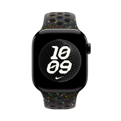 Curea SmartWatch Apple Nike Sport Band, S/M, 42 mm, Midnight Black