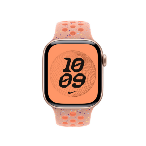 Curea SmartWatch Apple Nike Sport Band, S/M, 42 mm, Alpenglow Pink