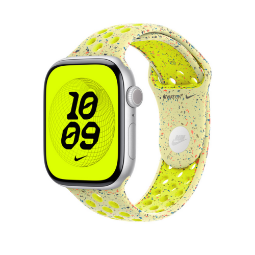 Curea SmartWatch Apple Nike Sport Band, M/L, 46 mm, Volt Splash