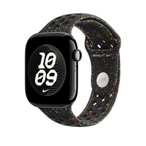Curea SmartWatch Apple Nike Sport Band, S/M, 46 mm, Midnight Black