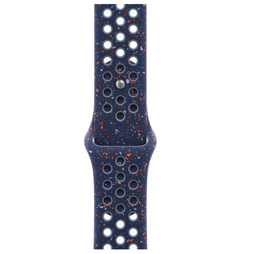 Curea SmartWatch Apple Nike Sport Band, S/M, 46 mm, Blue Ribbon