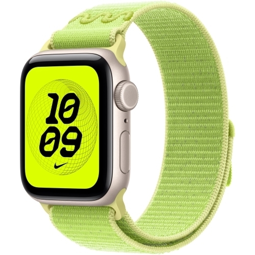 Curea SmartWatch Apple Nike Sport Loop, 46 mm, Volt Splash