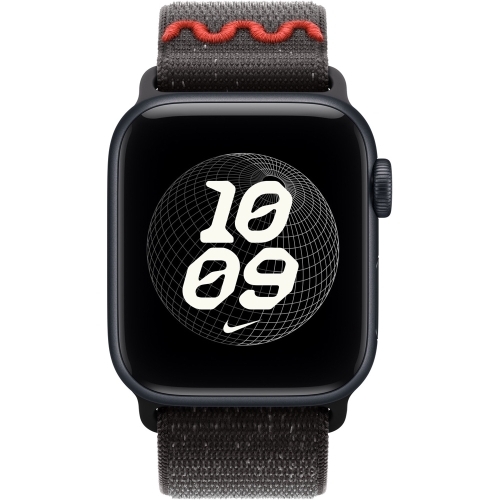Curea SmartWatch Apple Nike Sport Loop, 46 mm, Midnight Black